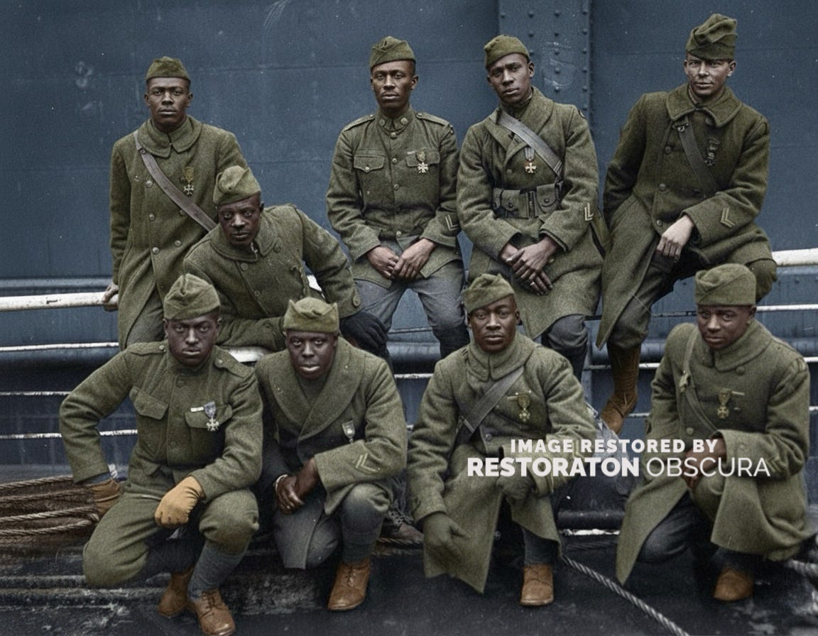 The Harlem Hellfighters - by John Bulmer