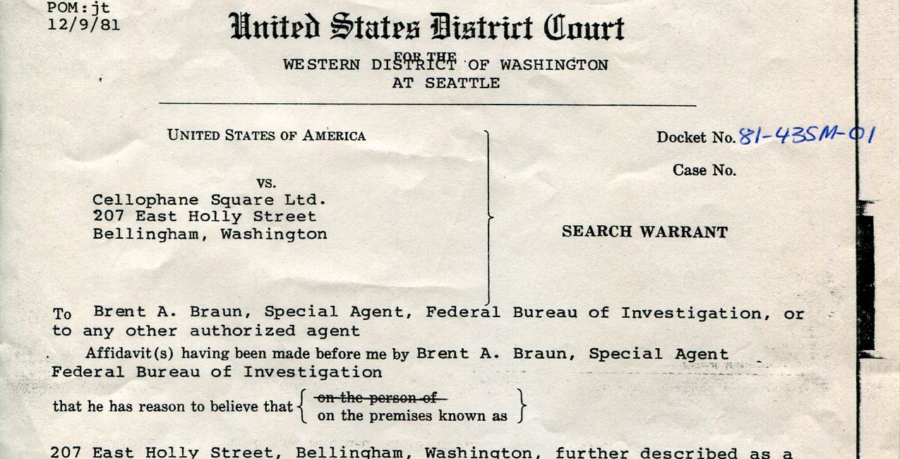 The Record Store Years 31) The Bootleg Years Pt. 2: More Hippie Capitalism and Busted by The Man