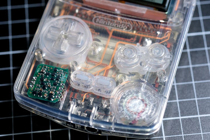 Transparent Game Boy Color