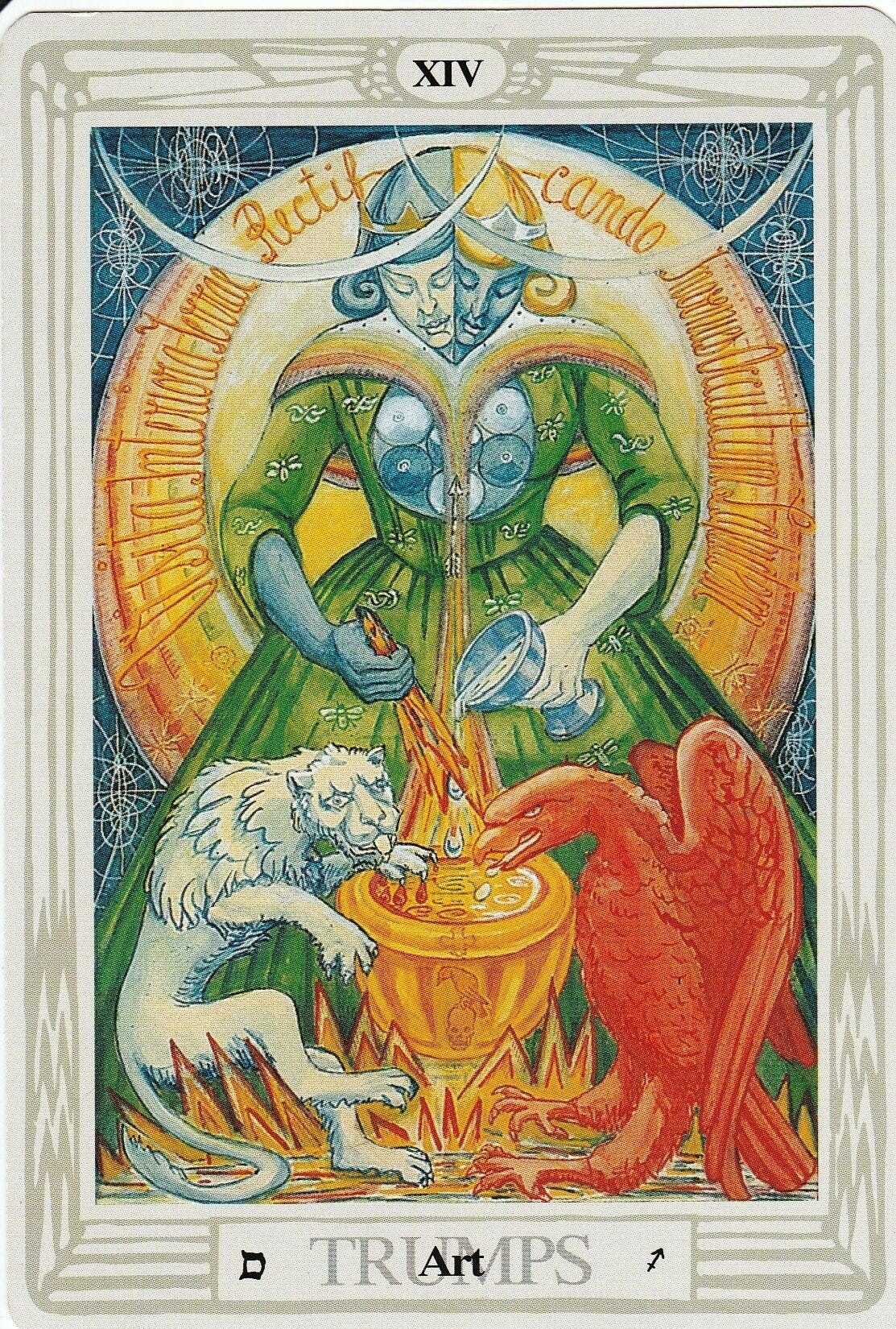 Timely Tarot: Healing and Expansion with the Temperance Card By Lisa De ...