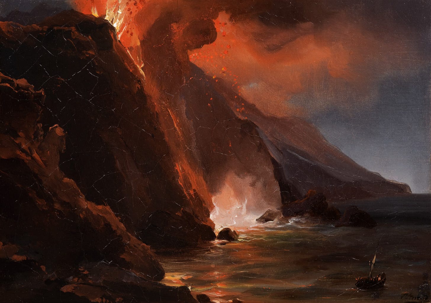 Eruption of Stromboli, 30 August 1842 Eruption of Stromboli, 30 August 1842