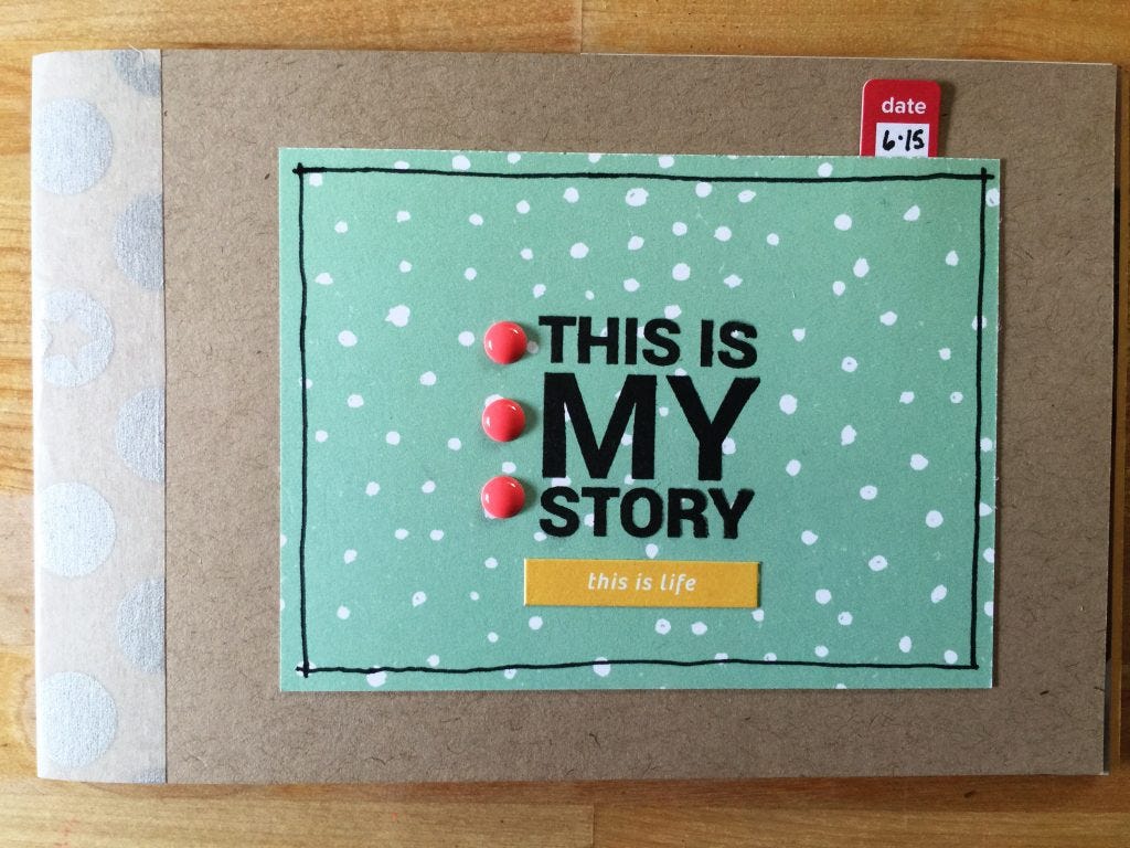 rukristin DIY Mini-Album with Freckled Fawn Silver Linings Embellishment Kit