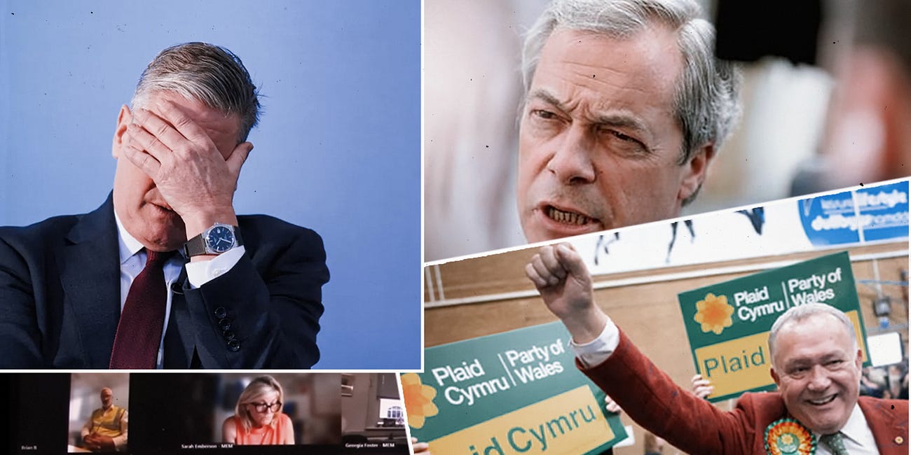 From Kent to Caerphilly - Reform’s Chaos vs. Labour’s Coma in the Battle for Britain's Collective Shrug