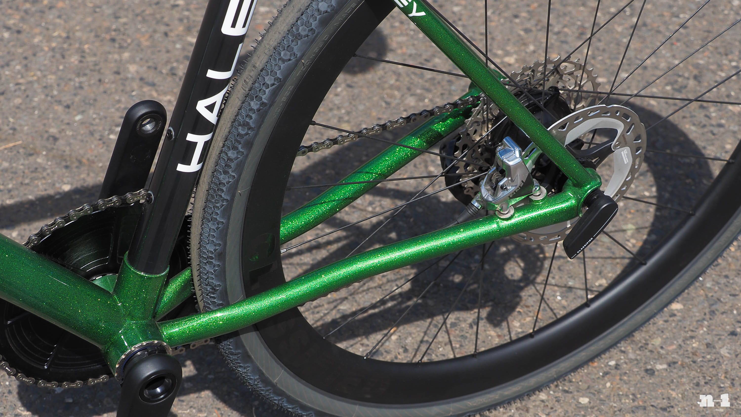 Haley Cycles Superpave chainstays