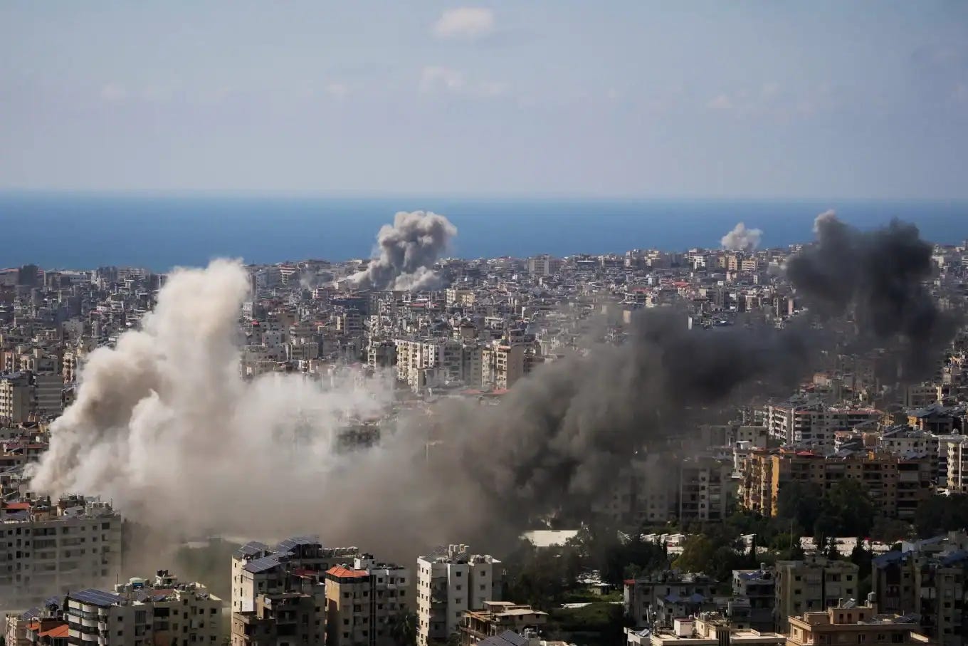 Bombs hit Beirut during Black Wednesday when more than 300 in Lebanon were killed. 