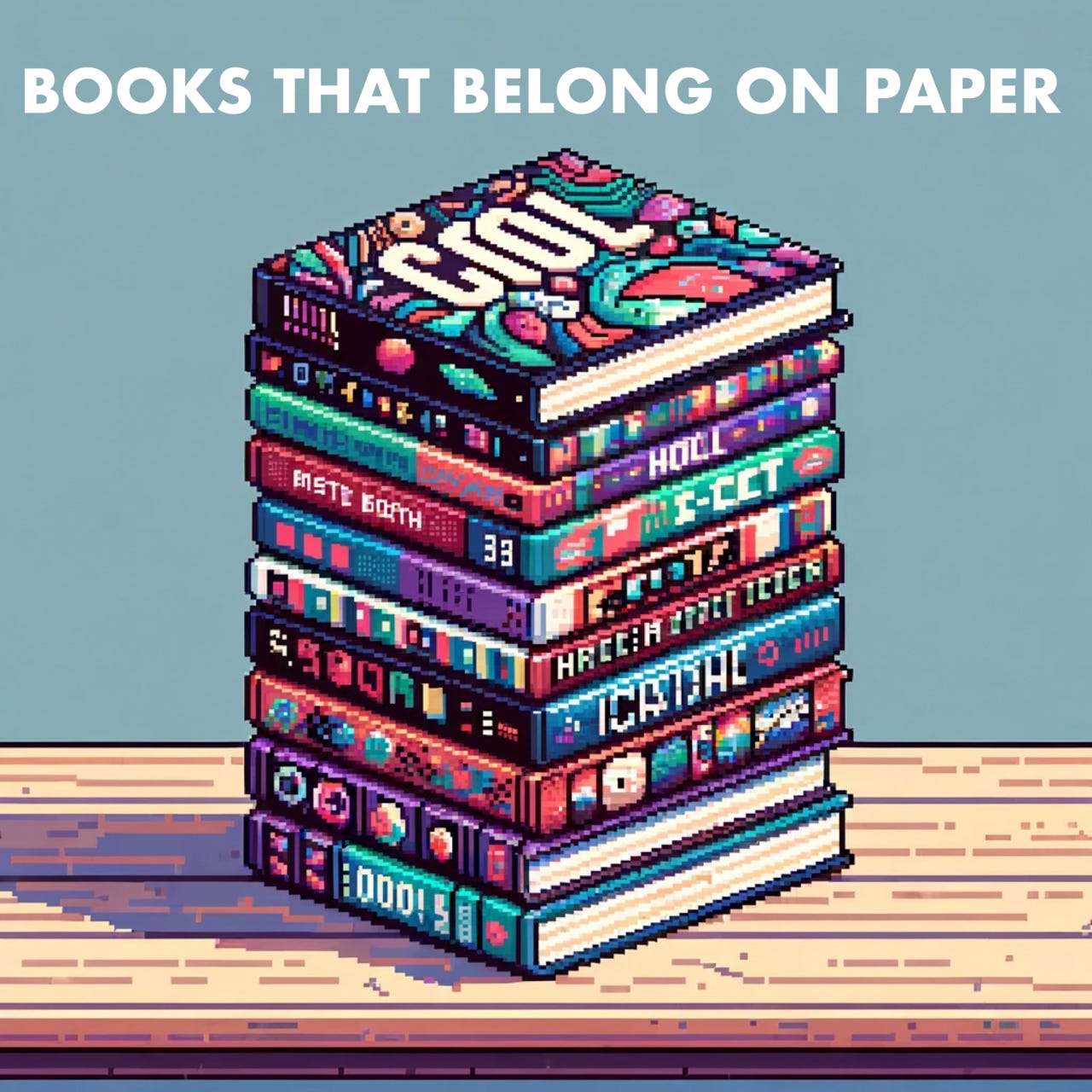 Books That Belong On Paper