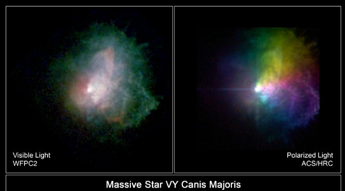 Massive star vy canis majoris Massive star vy canis majoris