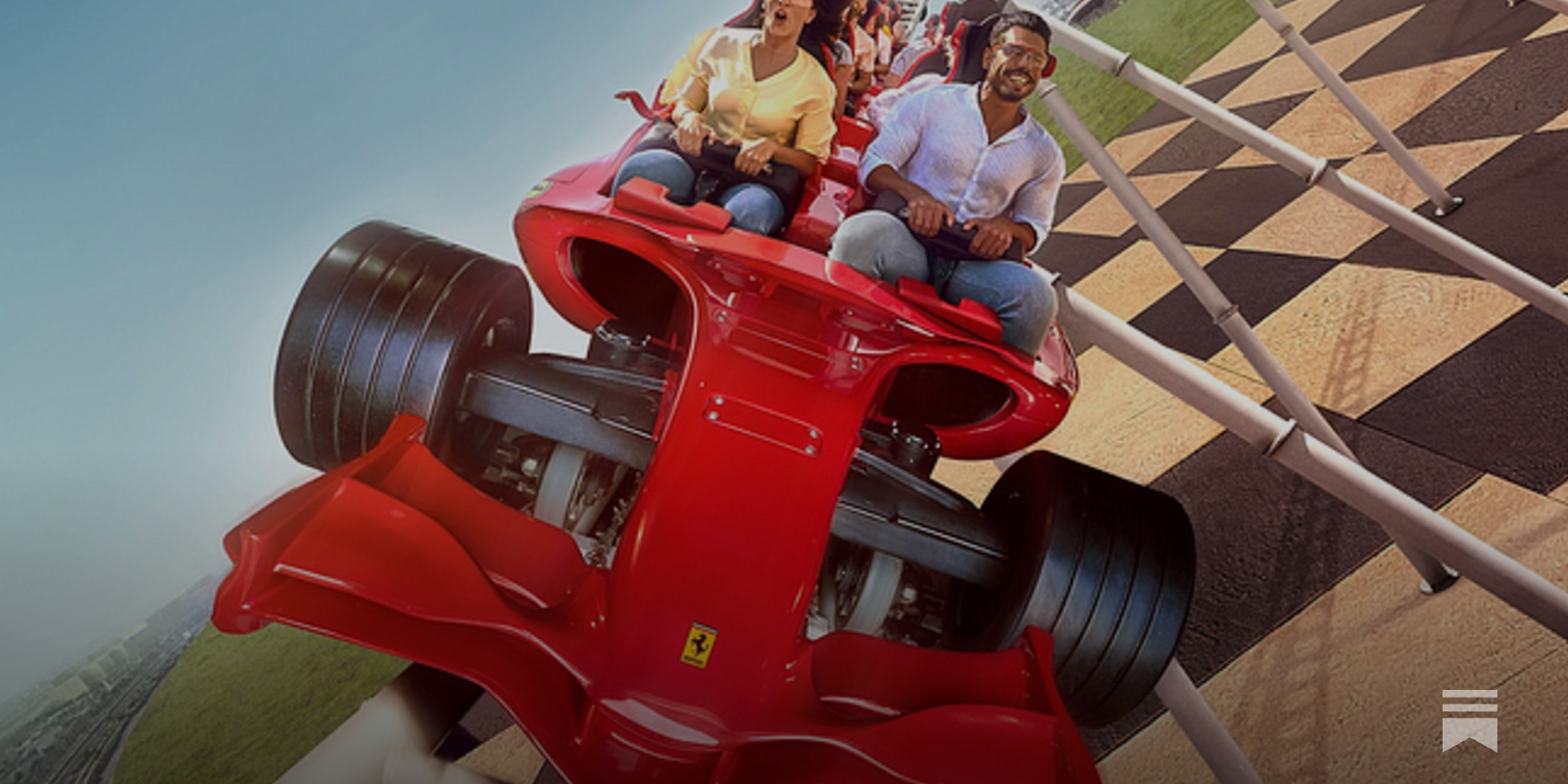 Ferrari World Abu Dhabi awarded as leading tourist attraction, image size:1600x800