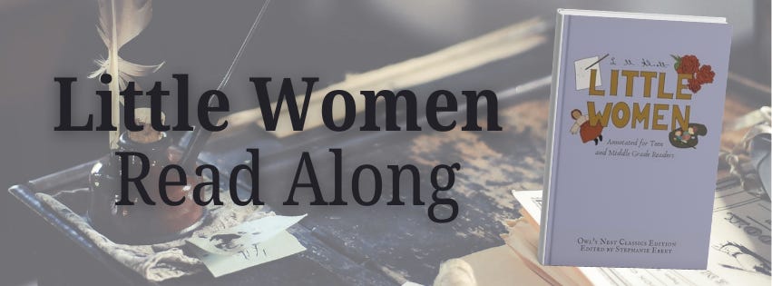 Welcome to the Little Women Read Along!