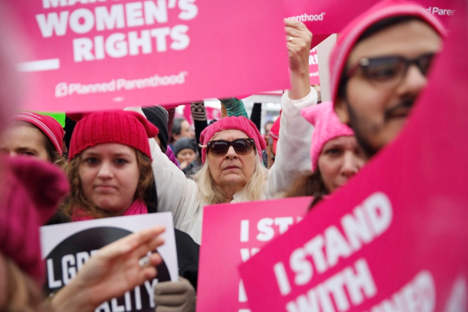 Women’s March on Washington, 21 January 2027. © Matt Stuart / Magnum Photos