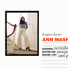 Designer Dossier: Ann Mashburn