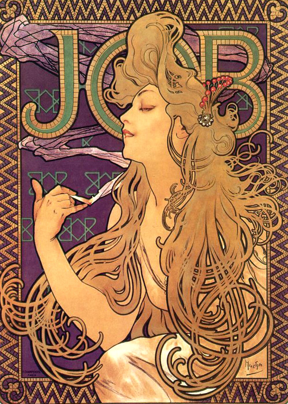 Job poster by Mucha Job poster by Mucha