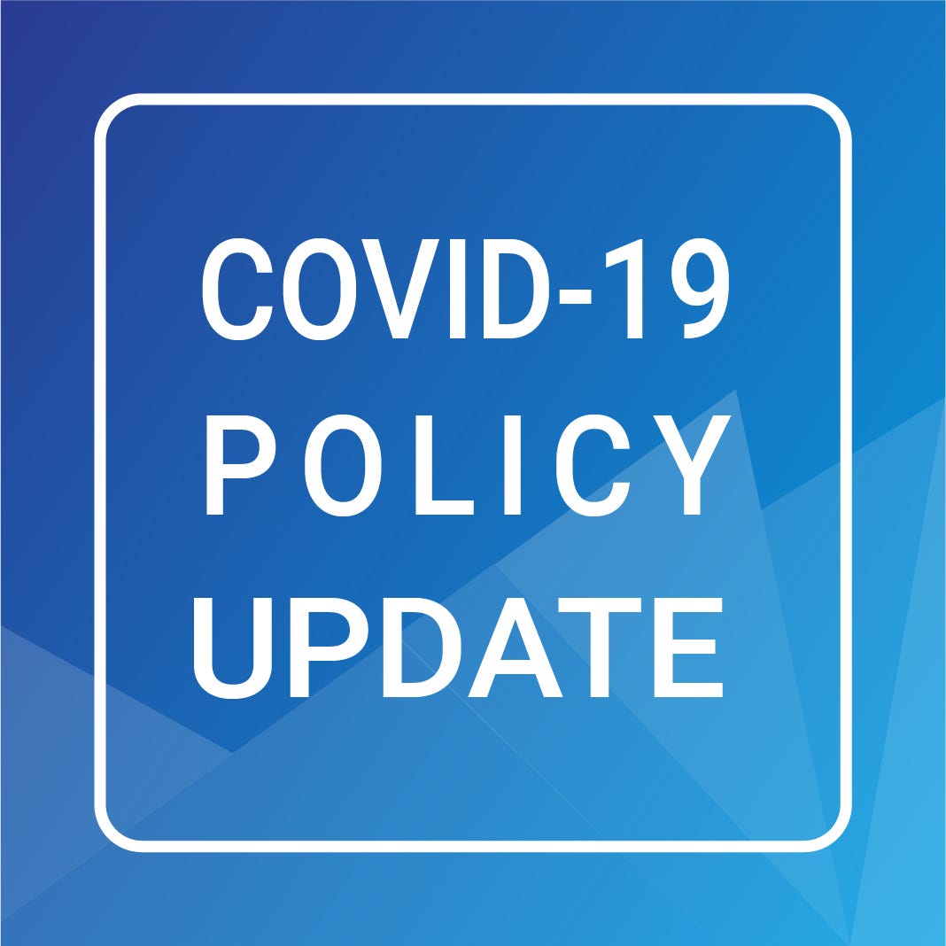 COVID-19 Policy Update