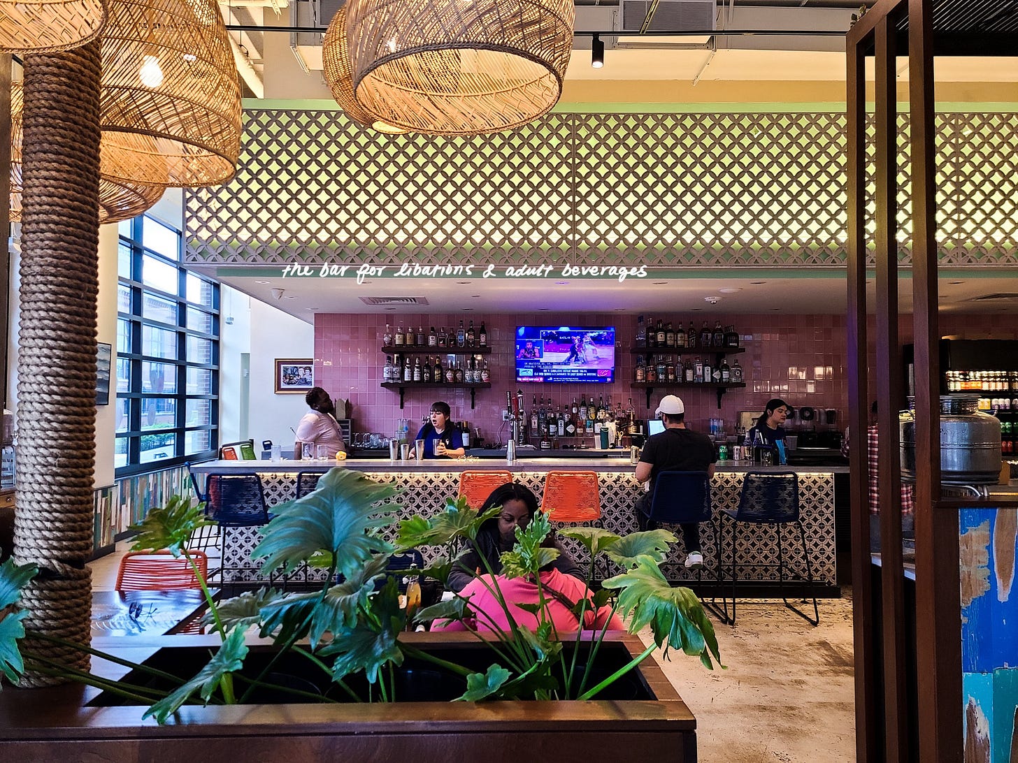 La Famosa Restaurant interior La Famosa Restaurant interior