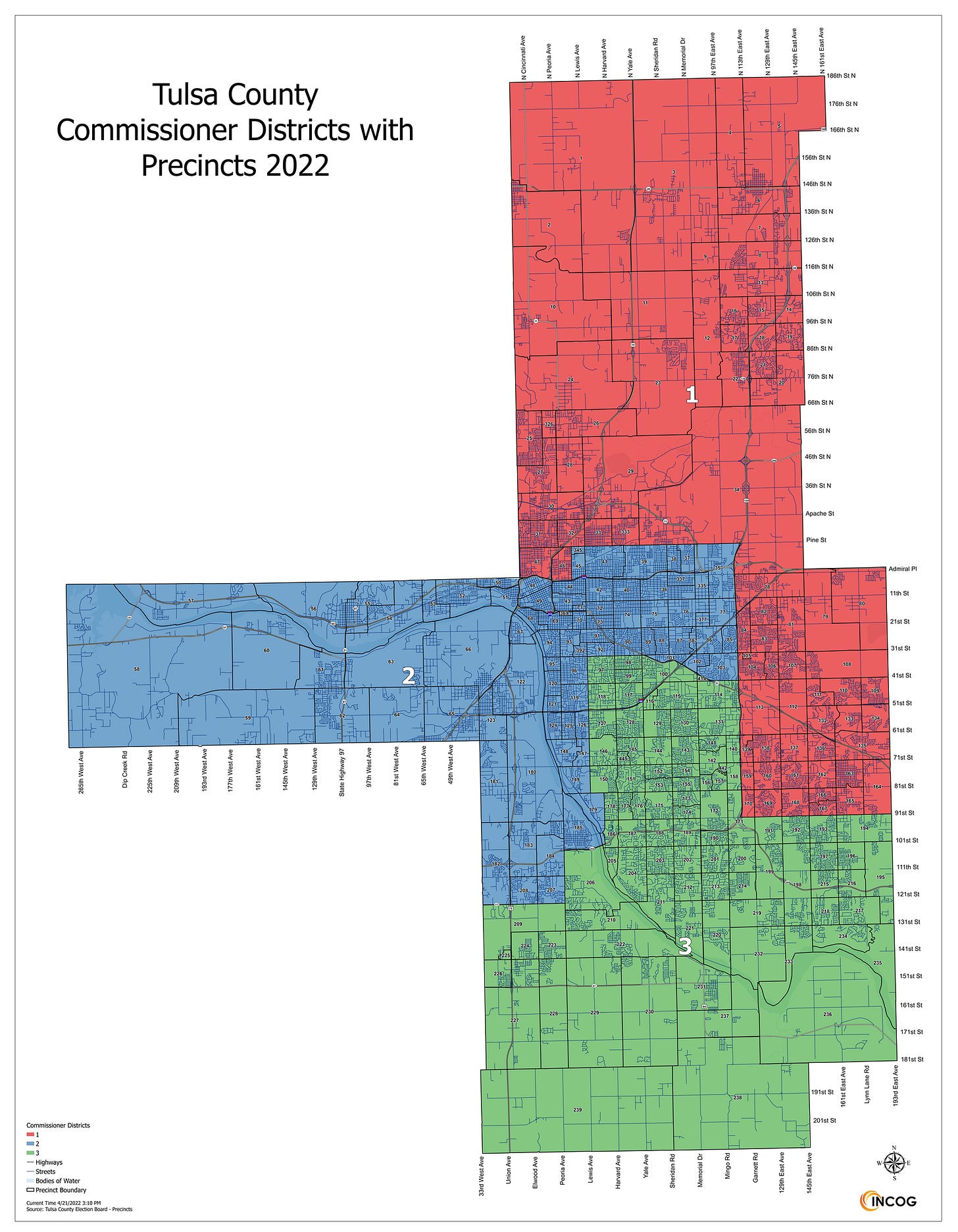 Commissioner Map 2022