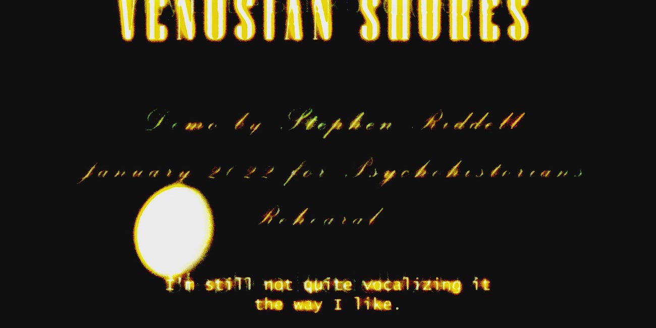 VENUSIAN SHORES II VENUSIAN SHORES REVENGE!