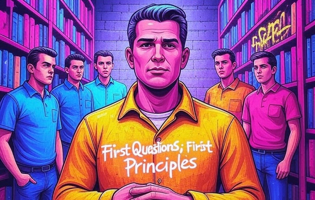 First Questions; First Principles