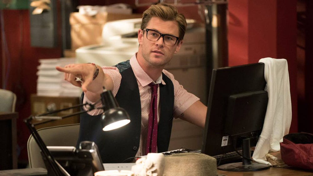 Chris Hemsworth in Ghostbusters