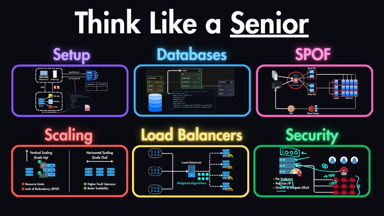 How to Design Systems That Actually Scale? Think Like a Senior Engineer