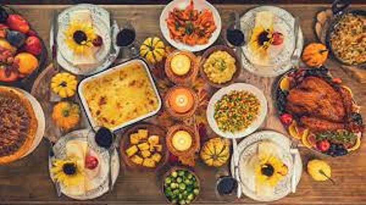 AARP New York's Instagram recently featured this vast plant-based Thanksgiving feast without the meat. 