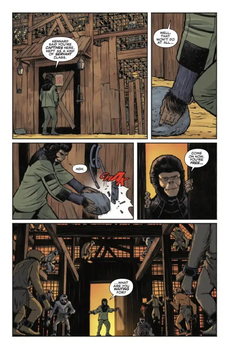 Marvel Preview: Beware the Planet of the Apes #4