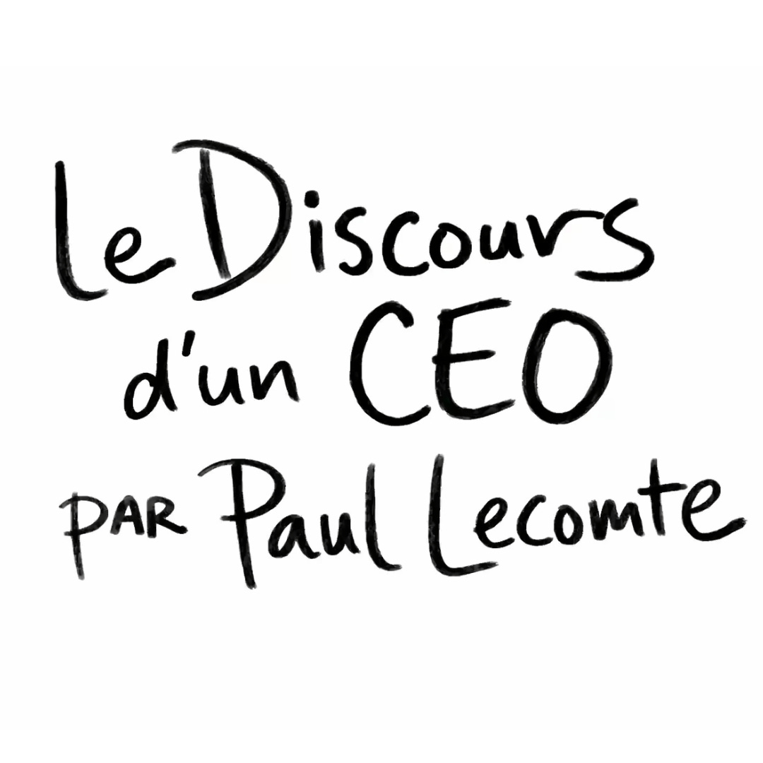 Le Discours d'un CEO