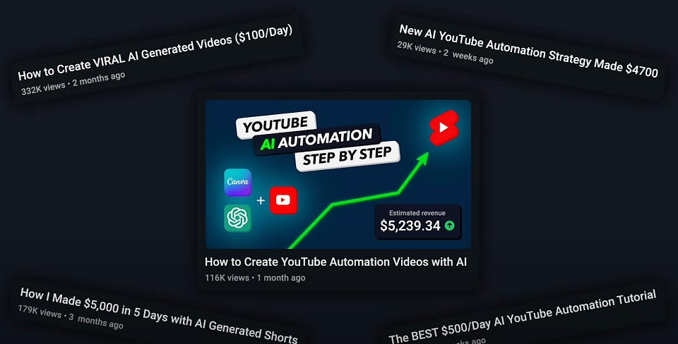 Newsletter artwork for “Can You Really Make Money with AI Vids on YouTube?”