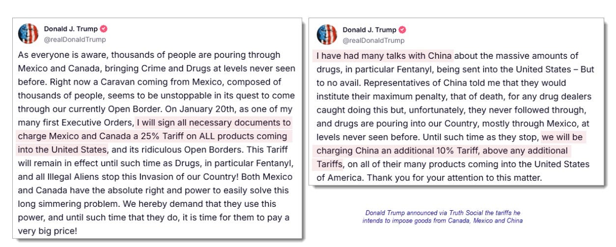 T Truth Social Tariffs