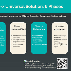 Iterative AI System for Universal Discovery