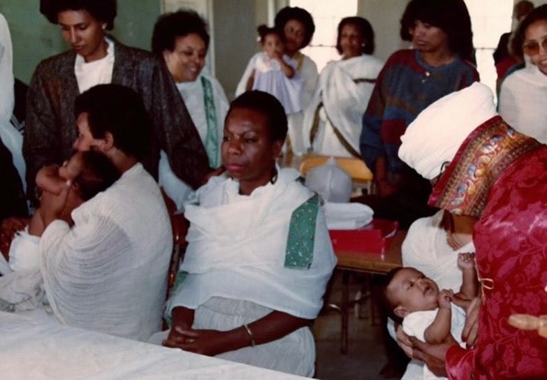 🔴Black America and the Horn of Africa Connections: Legendary Nina Simone Being Baptized in an ...