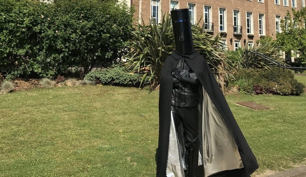 Lord Buckethead Standing Arms Folded Lord Buckethead Standing Arms Folded