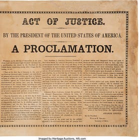 The Emancipation Proclamation
