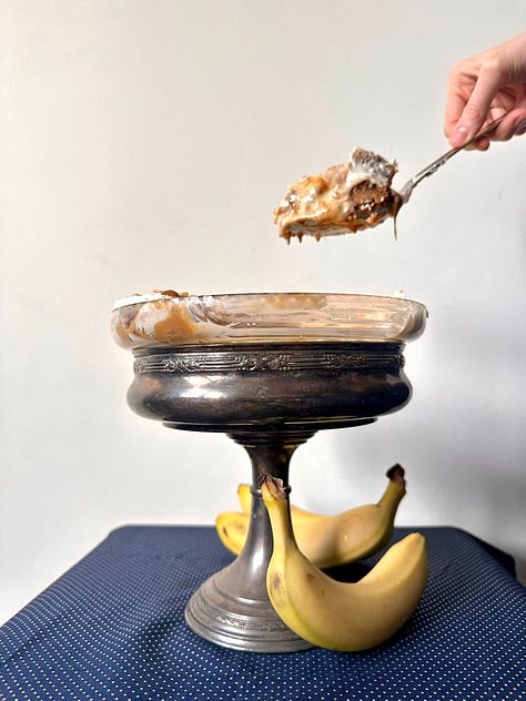 Banoffee trifle photos