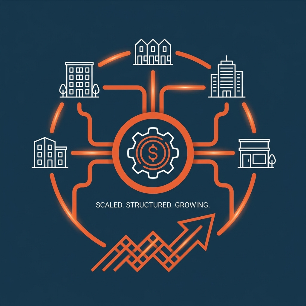 The business mindset — a systematized portfolio cash-flow engine