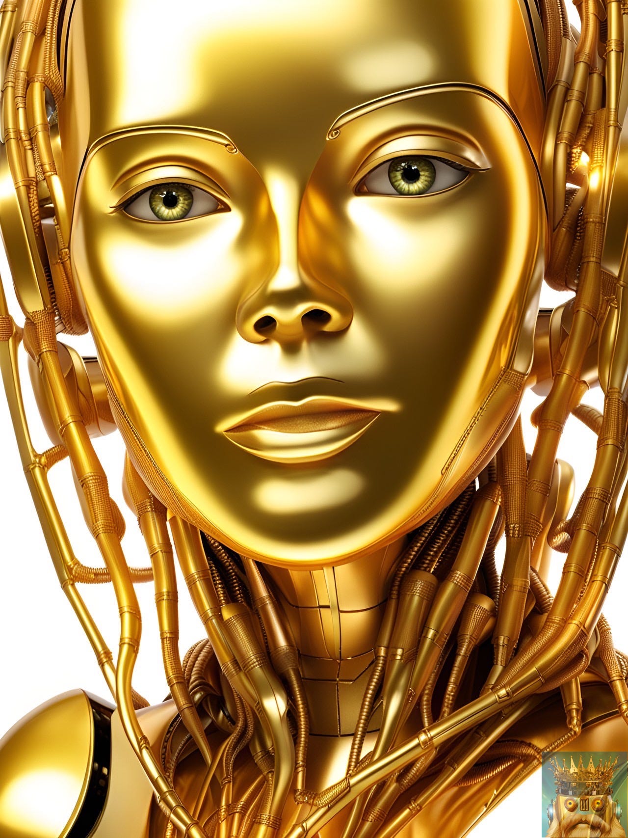 NOT A REAL IMAGE OF NOT THE REAL CYBERWOMAN
