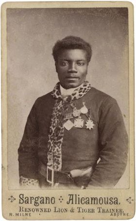 Portrait of Sargano Alicamousa