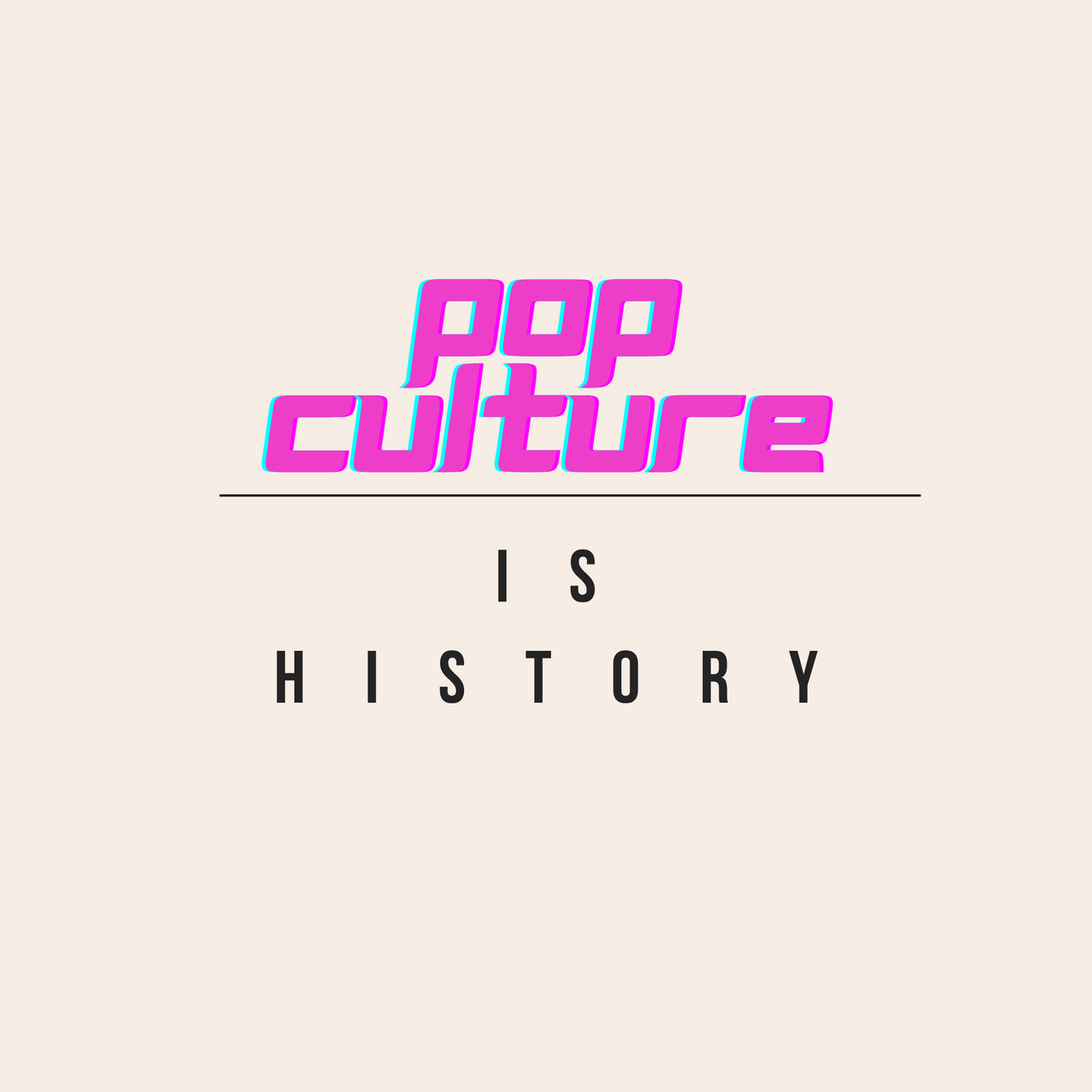 Pop Culture Is History logo
