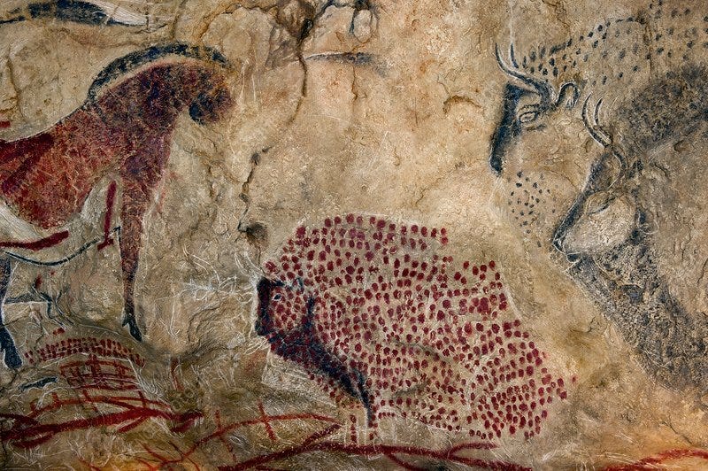 Marsoulas cave painting replica - Stock Image - C013/7416 - Science Photo  Library