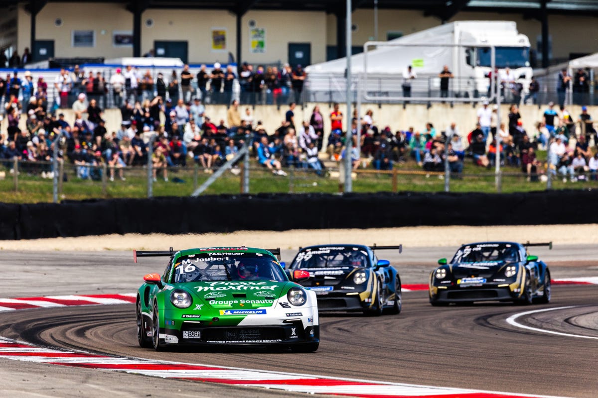 Mathys jaubert porsche carrera cup france dijon