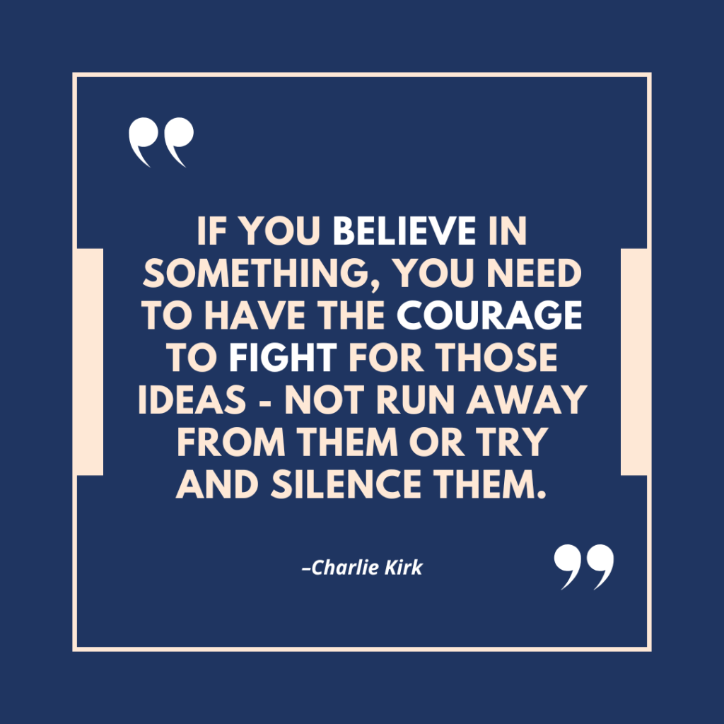 25 All-Time Greatest Charlie Kirk Quotes – A Conservative, Family-Focused,  God-Fearing Man - The Wonderful Grace of God