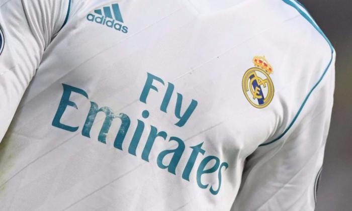 Real Madrid to surpass Manchester United and sign biggest kit deal by  penning new Fly Emirates agreement – talkSPORT | talkSPORT