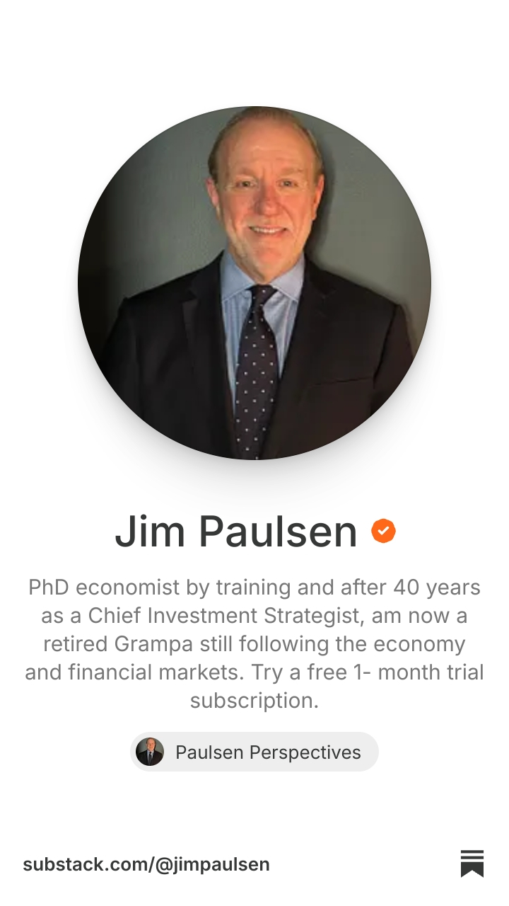 Jim Paulsen | Substack