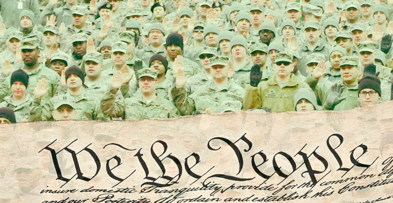 A Higher Duty: The Military's Obligations to the Constitution