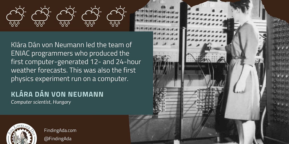 Klára Dán von Neumann, Computer Scientist