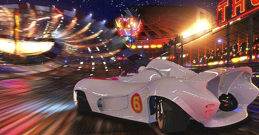 サイコロード プレイマット National Chanpionship 2008 The New Cult Canon: 'Speed Racer' - by Scott Tobias
