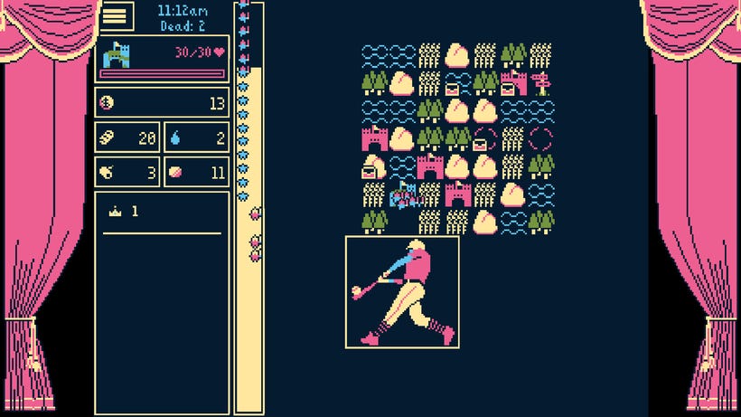 The screenshot from Titanium Court shows a match-3, RTS, resource management, and ... baseball (???) game hybrid.