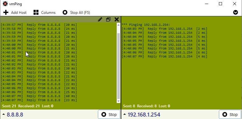 Network Troubleshooting Tools - vmPing - by João Silva