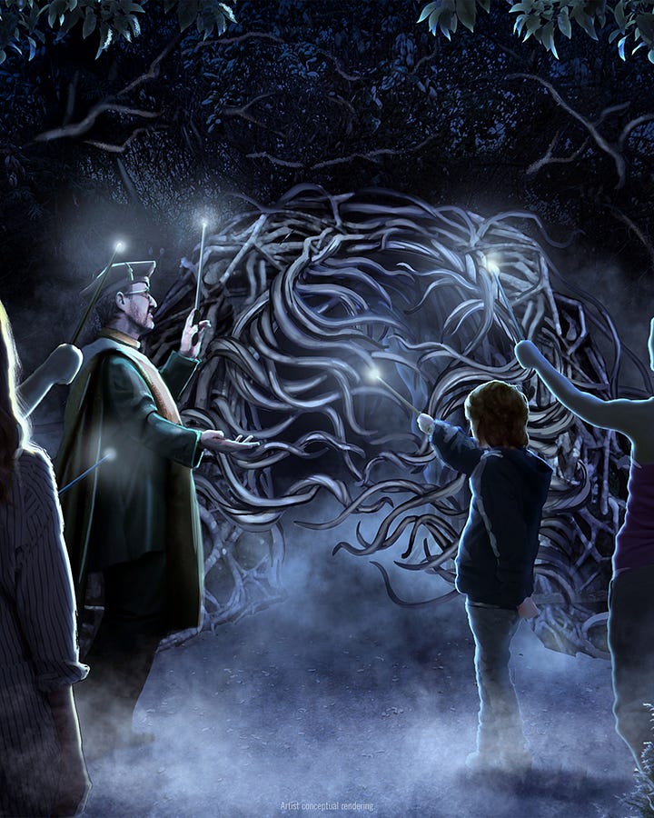 Forbidden Forest: Search for the Hippogriff at Universal Fan Fest Nights