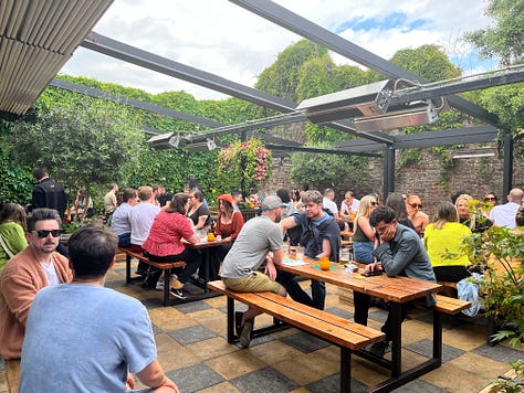 Some favourite beer gardens and Pavement Pints spots