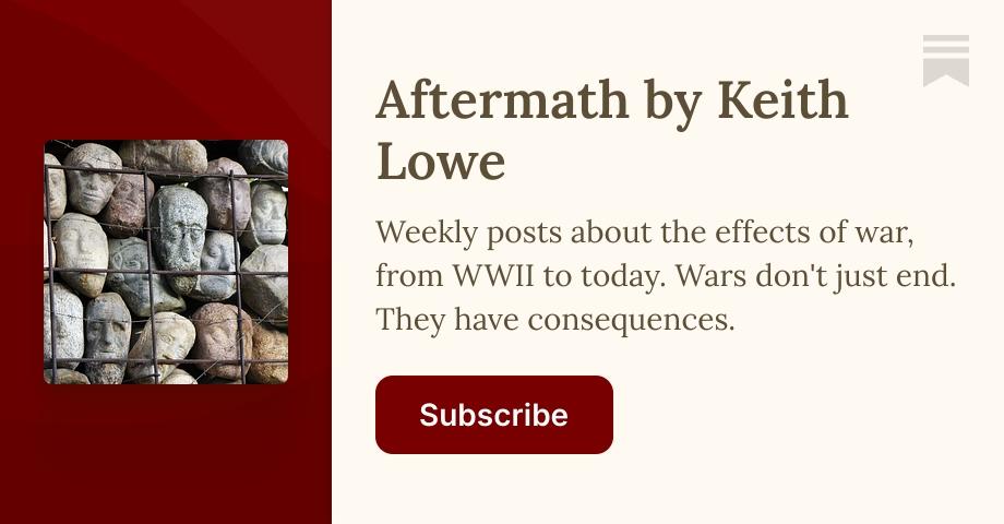 Keith Lowe Review of the Year - Aftermath by Keith Lowe